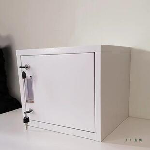 双件锁食添985品加剂专用柜铁皮文箱柜双人药品柜保管带锁药品储