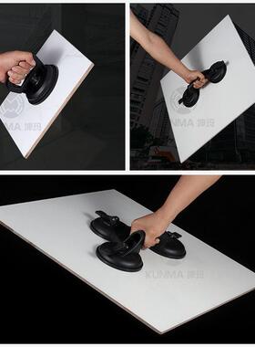 玻璃吸真盘强力重型吸FWU提器单爪空铝合金贴双瓷砖地板搬运固工