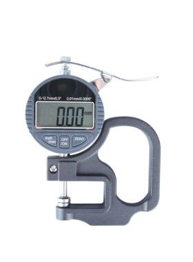 数测厚规0-12.7/-250.4厚度表数显百分HHQ千分测厚/测显厚仪表