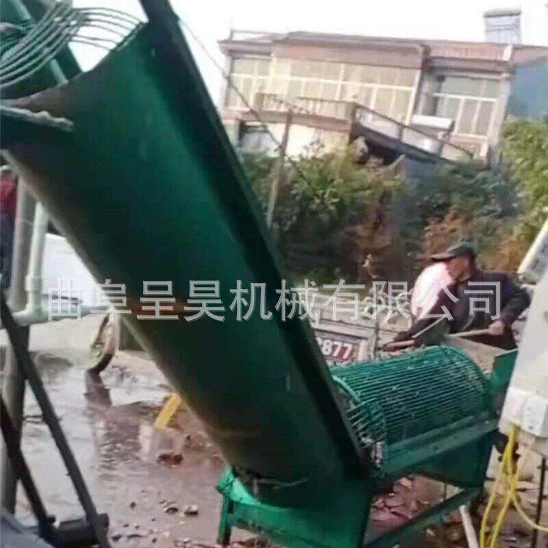 洗番薯红苕去泥磨皮打粉机整套设备现货零售质量好耐用便宜