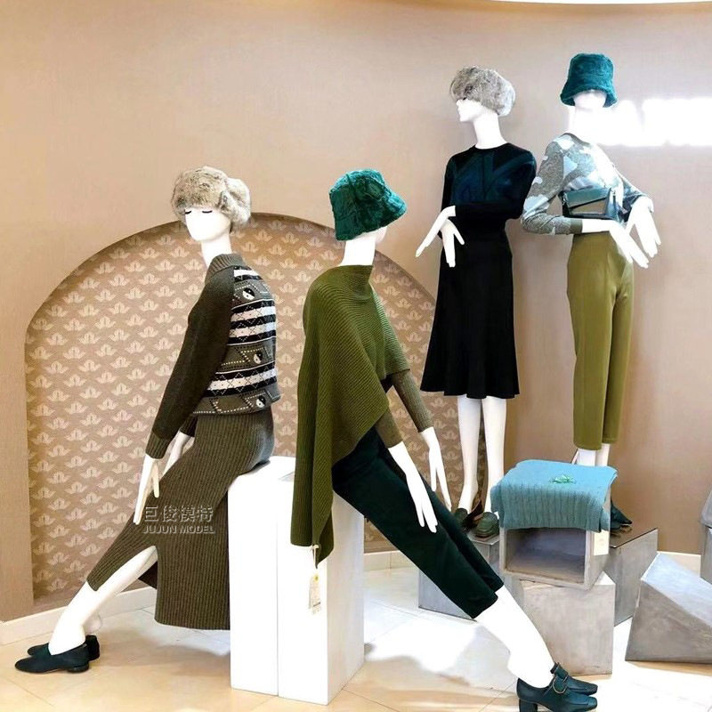 女装模特道具服装店女装全身模特时尚女装服装模特女全身假人模特