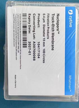 Whatman聚碳酸酯膜10417104（原货号800282）