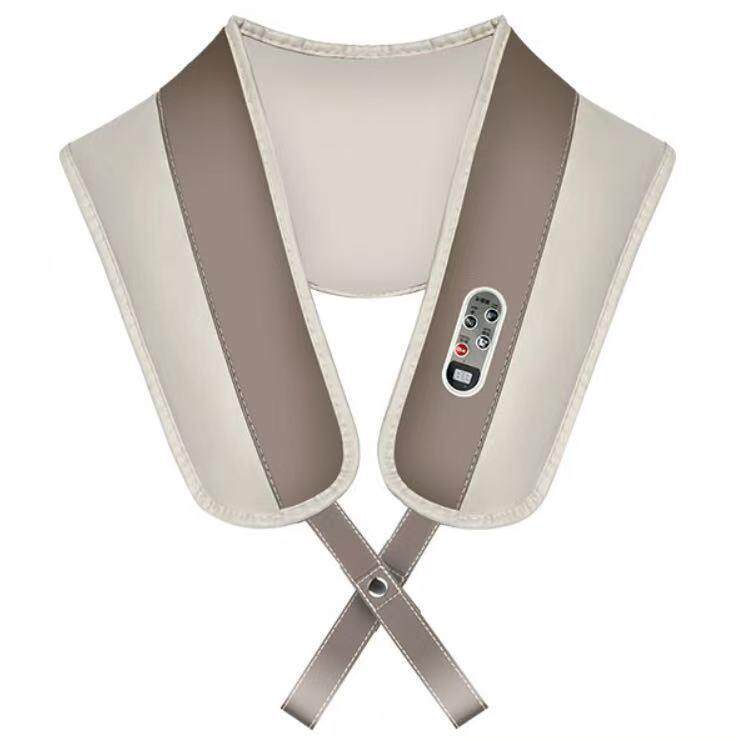 电动颈肩乐捶打按摩披肩颈椎按摩器肩周背部腰部腿部多功能加热