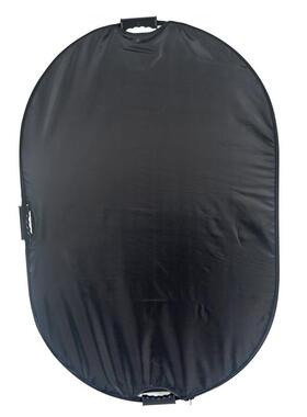 光手椭圆柔板80*12cm五合一反光板PT200720摄0影补提光板手提折叠