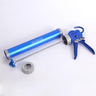 出精品四轴承结构蓝色精品胶枪胶省力旋转胶枪东山软胶璃胶结构玻