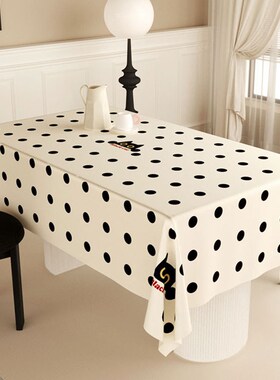 防水防油免洗防烫桌布简约现代zing风桌垫长方形茶几布餐桌保护布