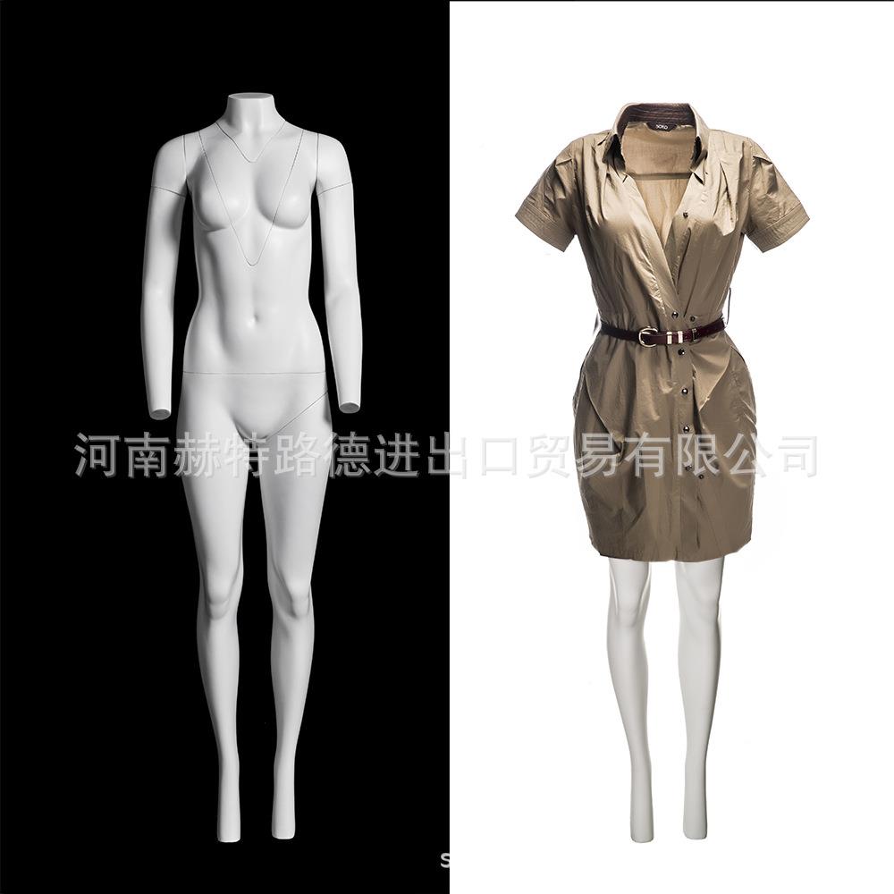 可拆卸幽灵模特摄照影拍假人哑光形白色玻璃人体模型钢隐236服装