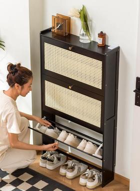 斗超薄鞋柜2014/20117m家用门口经c济型简约现代量收纳柜窄大容翻