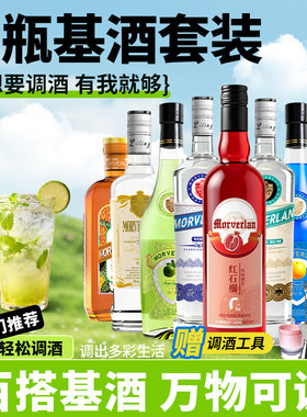 洋酒组合伏特加调酒基酒