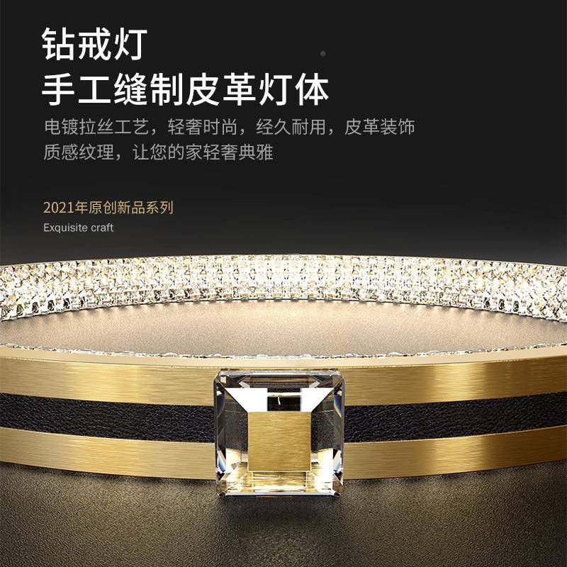 厅客厅大吊吊灯LD个性轻奢餐灯现523代时尚别墅复式楼展厅照明E灯