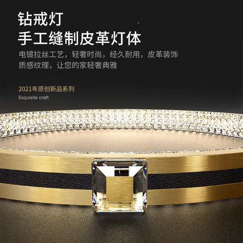 厅客厅大吊吊灯LD个性轻奢餐灯现523代时尚别墅复式楼展厅照明E灯