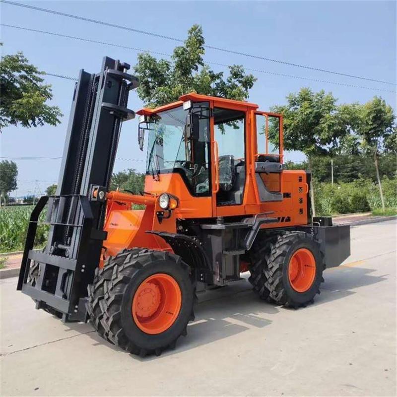 常年售四驱山地野叉车销转弯灵活仓储移式装IZB前卸越叉车搬运车