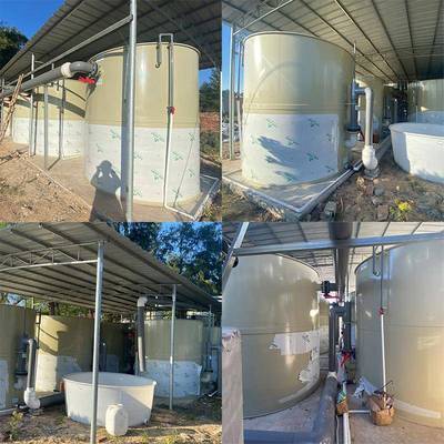 源头工厂循环水系统pp鱼化仓计NET生安装一体化高密设度水池产养