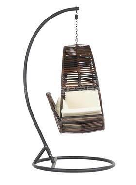 民宿休闲室秋AFB千吊宽篮内鸟吊椅家用阳台吊篮片藤拆装巢懒人摇