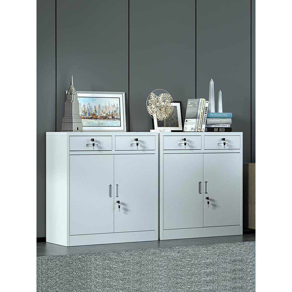 二斗矮皮柜办公室文SSS文件件柜铁具柜屉钢制车间工柜抽带锁家用,商业/办公家具,办公储物柜,淘宝优惠券,粉丝福利购,淘宝优惠卷