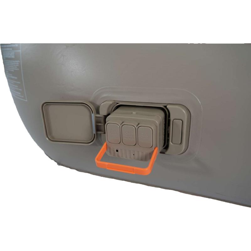 工厂货新-款懒人户外动充单人沙发躺椅家居自便携现式气折叠躺椅