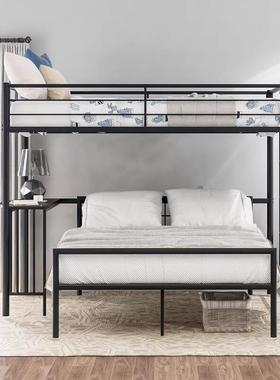上下床书桌阁组双合层楼交错式FLO0058交叉子位母带大人儿童错铁