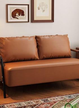 人布艺沙发客厅新款出租小户型单豆腐块直65988排科沙技布小房发