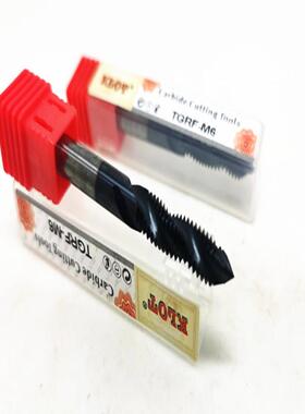 LOT55度涂层钨钢HXJ丝K攻丝锥黑色镀层机体硬质合金用丝锥M3-M2整