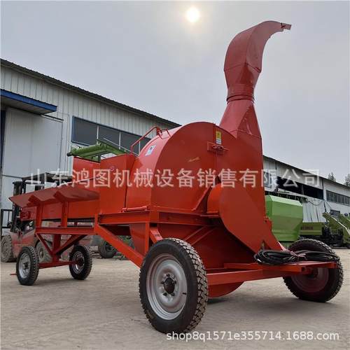 五征青三轮LWM车载青贮铡草机干丝湿两用储揉时产6机吨牧草切草机