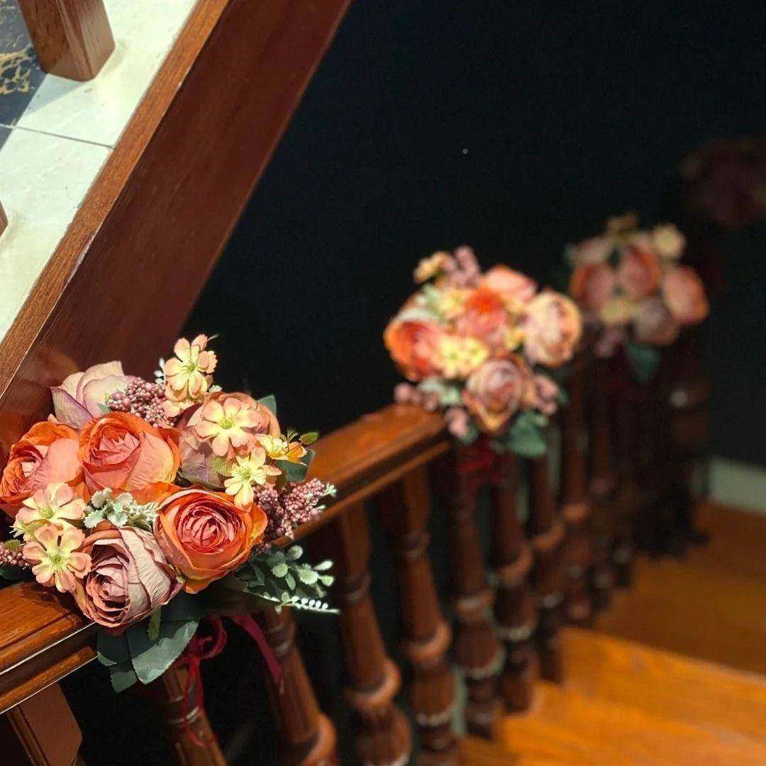 2wjaibHM婚礼婚装饰长条婚房布置真全套梯女方男方仿花楼道结婚喜,节庆用品/礼品,陪嫁用品套装,淘宝优惠券,粉丝福利购,淘宝优惠卷