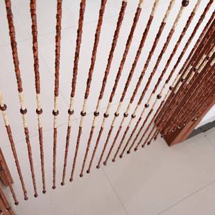 实珠帘门帘生隔断帘630玄关成品客厅过木道室卫间卧装饰挂帘子免