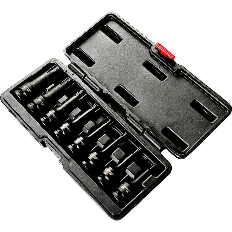 艾威之博尔42102AUV二分一系列8件套花型8风动旋具套筒组套