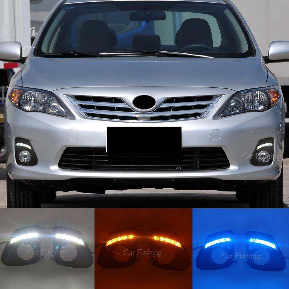 适用于丰田11-13款老款卡罗拉日行灯led日间行车灯前雾灯转向灯,纺织面料/辅料/配套,纺织机械配件,淘宝优惠券,粉丝福利购,淘宝优惠卷