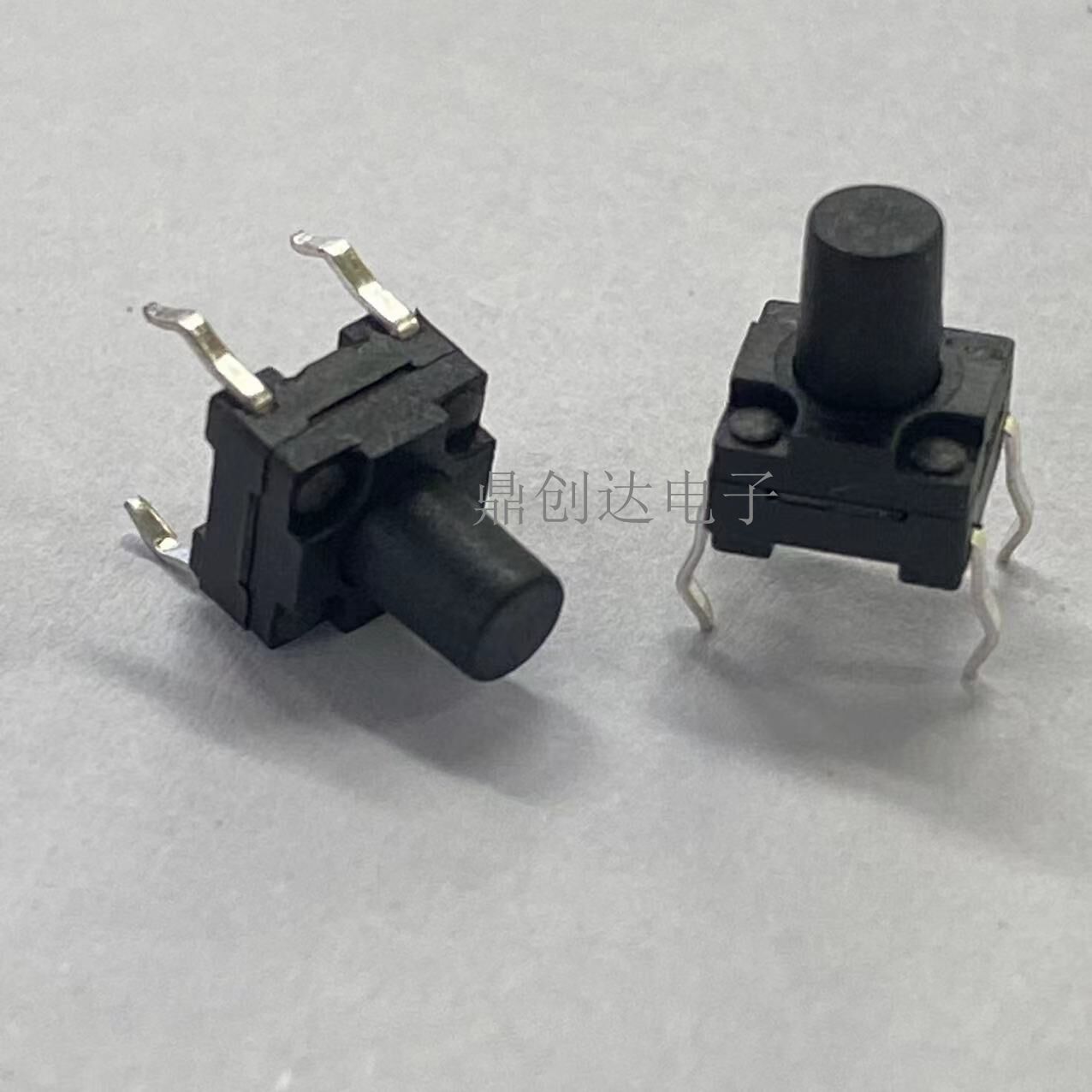 6*6豆浆机防水按键开6X6X10H轻触开关4脚直插6*6*10防水开关