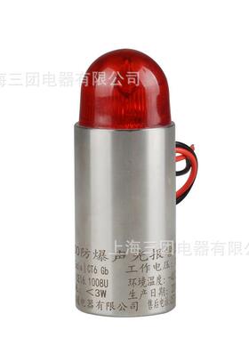 不锈钢防爆声光报警器RS-10024V气体报警器BX-200M20*1.5