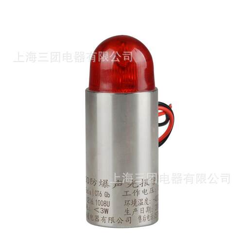 不锈钢防爆声光报警器RS-10024V气体报警器BX-200M20*1.5