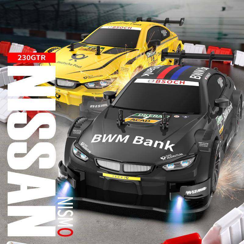 专业rc遥控车高速漂移成人GTR平跑车充电动四驱赛车C汽车玩具男孩