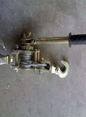 钩式手扳棘轮操作简单方便携带矿用钢丝绳虎头紧线器