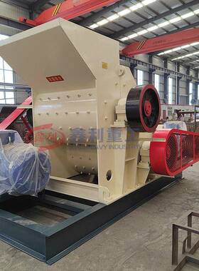 煤矸石双卵级破碎机JMV炉鹅石两页岩破碎机干湿用煤渣渣粉碎设备