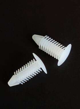 汽车圣诞树QIT形刺推进式铆钉龙条塑料前后车门密封胶固定卡倒扣