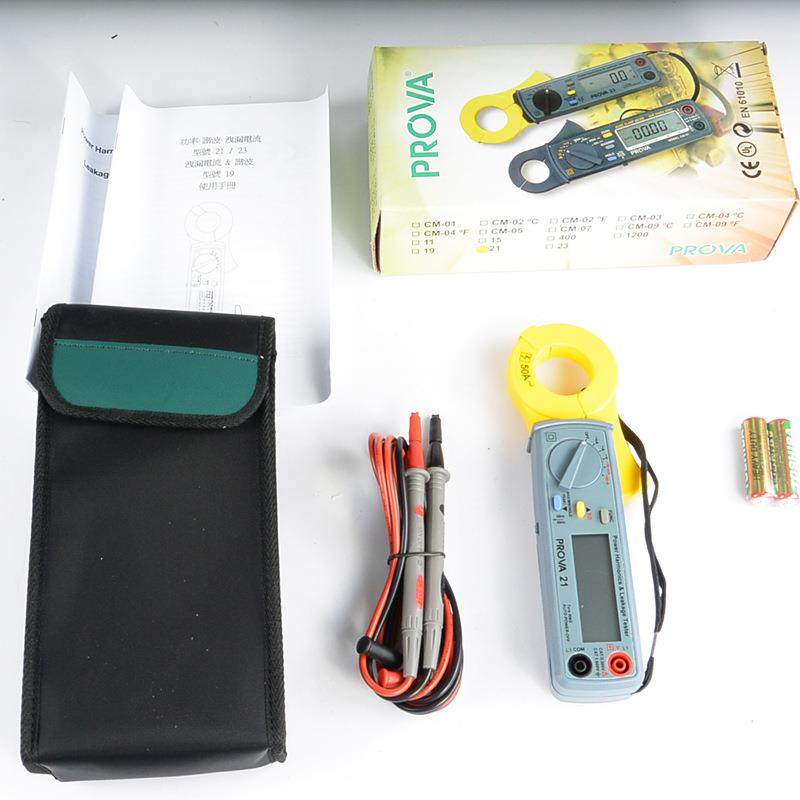 宝华PROVA-19/21/23电力谐波分析仪漏电钳表功率计三相电力仪