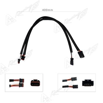 哈雷883X481200路王肥仔街霸戴娜滑翔加高车把转灯延长线