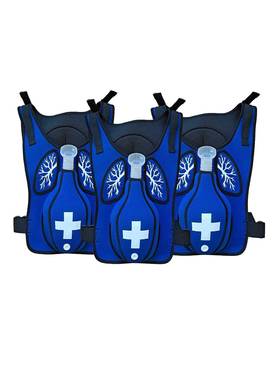 成儿童海姆克阻训练38470马甲气道塞急人救可穿立戴马甲培训专用