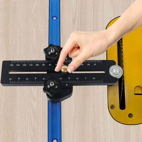 木工用台锯切割位靠山铝合金工作台滑68326限槽定位固定专工器具