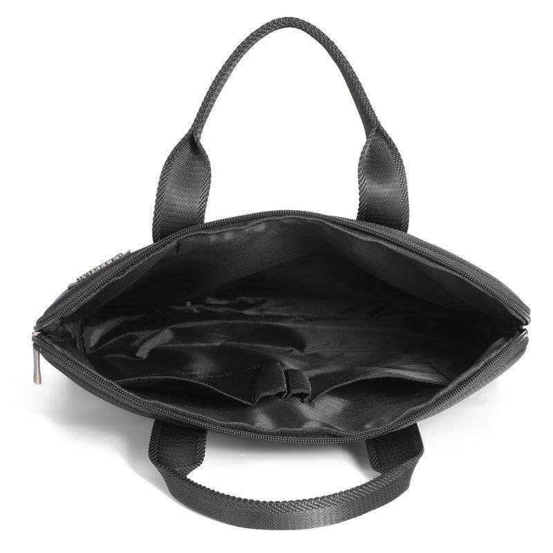 家新款牛津布公文防包男士手提厂文件印字黑色商务包水会8838袋议