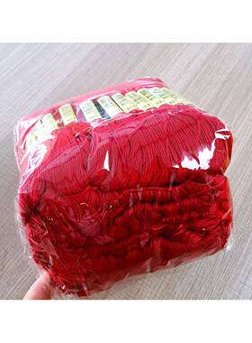 2支40支装十绣3绣线可代鞋垫线色号21红色字8447色米线