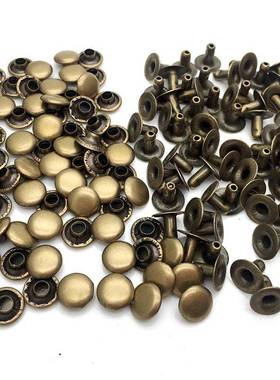 厂家包直供金属双面帽钉IRN4mm-12m饰m子母铆钉撞钉服箱现配件货