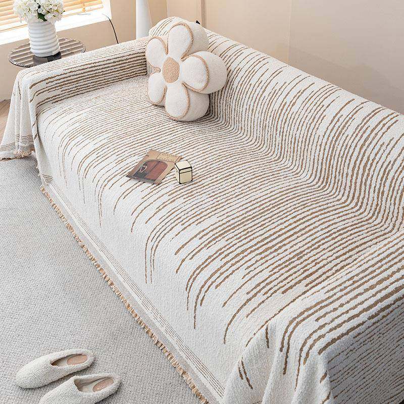 沙发盖布2025新级款四季毛毛虫沙通用防沙猫高抓感皮发套罩防滑全,居家布艺,沙发套,淘宝优惠券,粉丝福利购,淘宝优惠卷