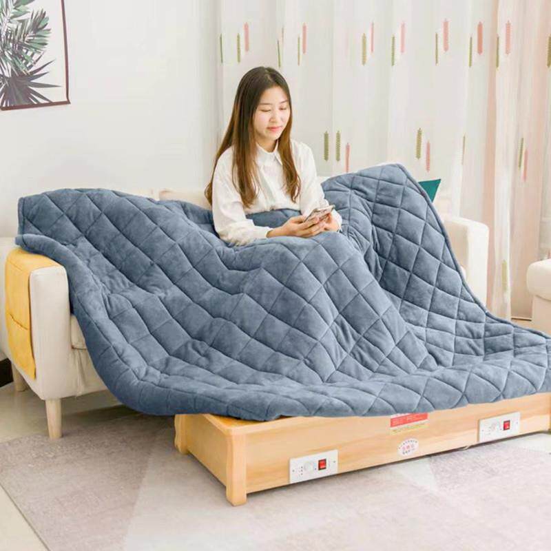 烤火脚被子加厚电烤箱桌子踏盆炉电箱F96HMJS7桶毯子冬季烤火火箱