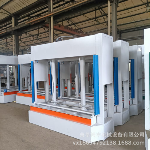 50吨铝蜂窝板压力机家具粘合整型木工全自动冷压机橱柜压板机器