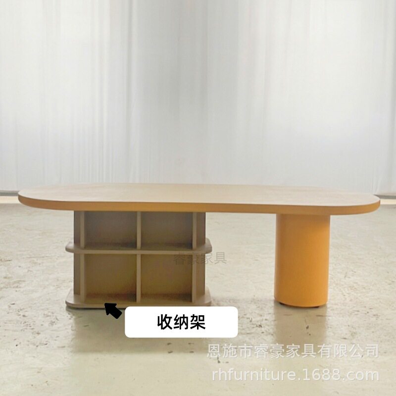 儿童实木长桌幼儿园培训机构售楼处早教中心阅览室桌椅组合书桌