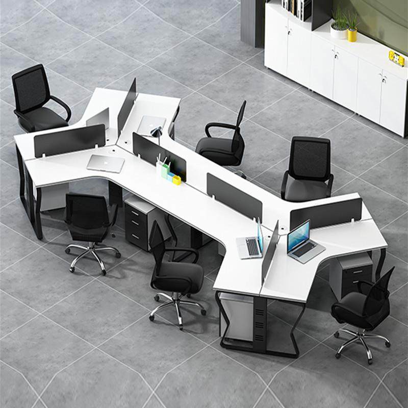 简约现代职员办公桌椅组合2/4人位职员工作位员工电脑屏风办公桌,收纳整理,烫衣板及配件,淘宝优惠券,粉丝福利购,淘宝优惠卷