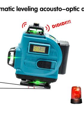 4D16线激光水平仪户强光专亮用高XWF红外线外自动调平贴墙贴地仪