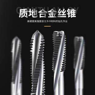 机国用整体钨螺旋丝锥M2-M24钢质地合金丝攻厂家直销标公95879制