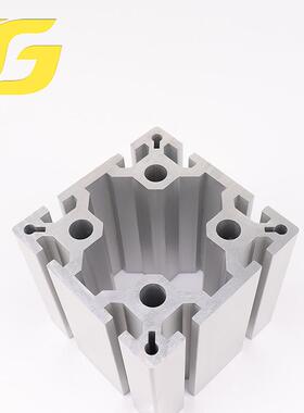 工业型材10010型方重管维0修操作铝台铝型材大型铝合金FEB型材